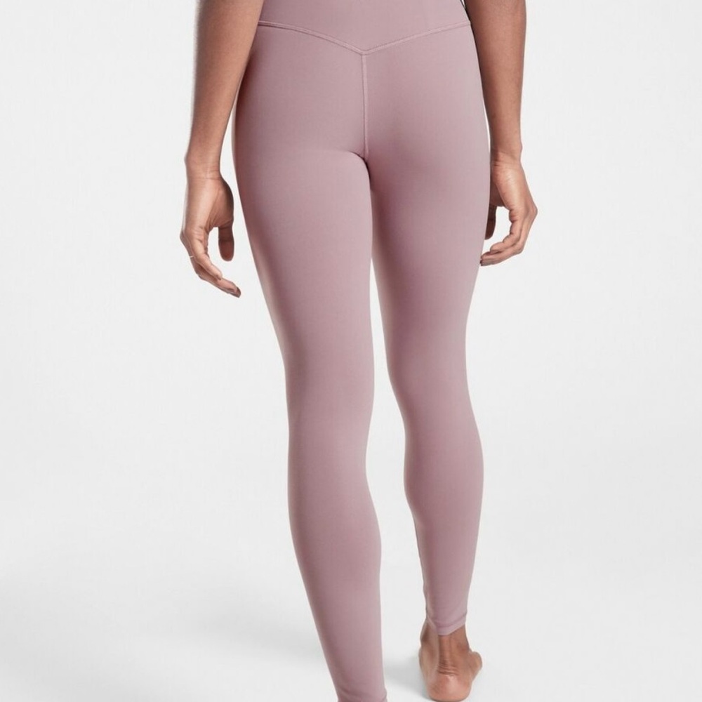 Athleta Ultra High Rise Elation 7/8 Tight, Flora Mauve